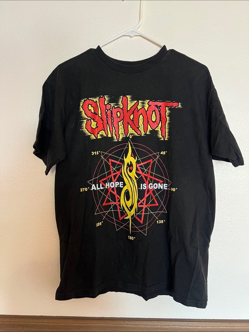 Slipknot Black 'All Hope Is Gone' Graphic Tee